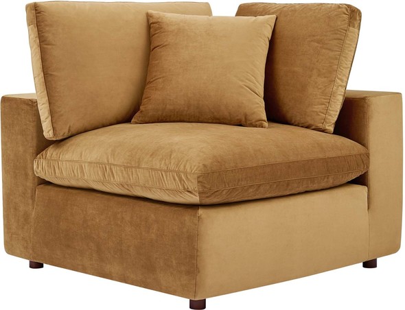 cheap loveseat couch Modway Furniture Sofas and Armchairs Cognac