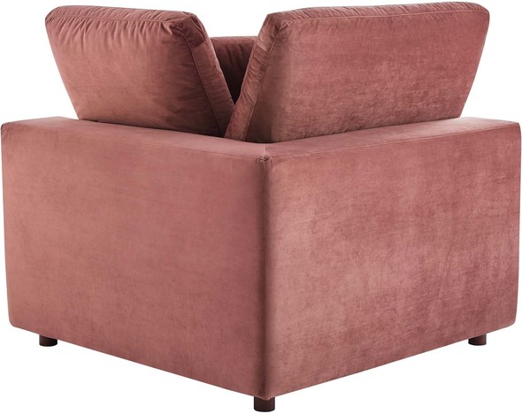 full size sectional Modway Furniture Sofas and Armchairs Dusty Rose