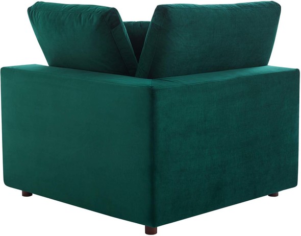sectionals for small spaces Modway Furniture Sofas and Armchairs Green