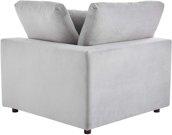 low price sectional couch Modway Furniture Sofas and Armchairs Light Gray