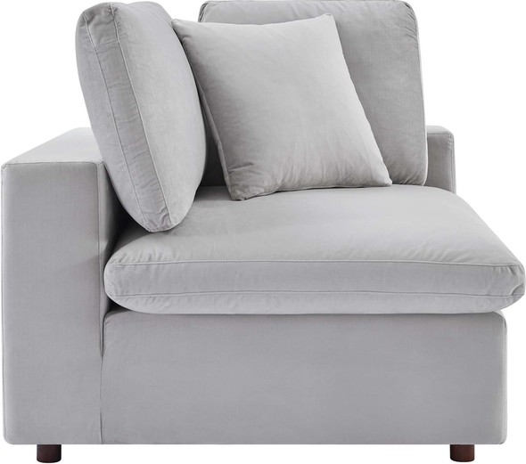 low price sectional couch Modway Furniture Sofas and Armchairs Light Gray