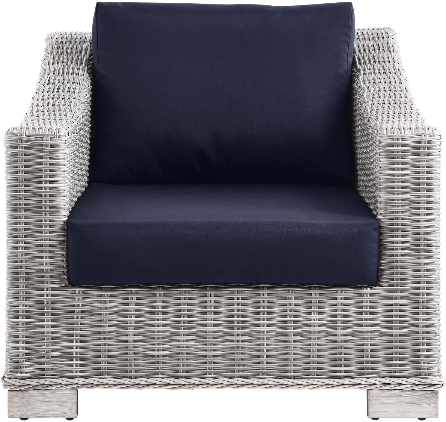 higher chairs Modway Furniture Sofa Sectionals Light Gray Navy