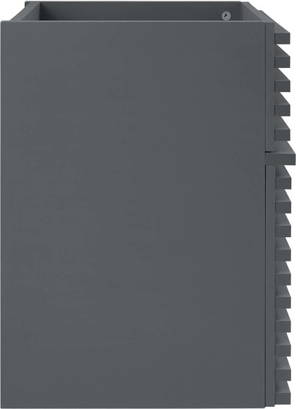 double bathroom cabinets Modway Furniture Gray