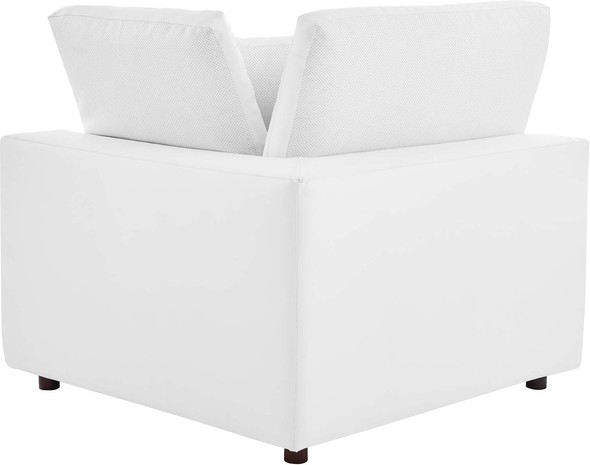 sectional sofa sleeper couch Modway Furniture Sofas and Armchairs White