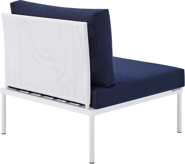 modway harmony patio furniture Modway Furniture Sofa Sectionals White Navy