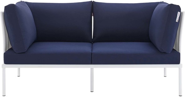 discount sectional sofas near me Modway Furniture Sofa Sectionals White Navy