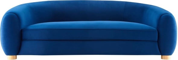 brown velvet sectional Modway Furniture Sofas and Armchairs Sofas and Loveseat Navy
