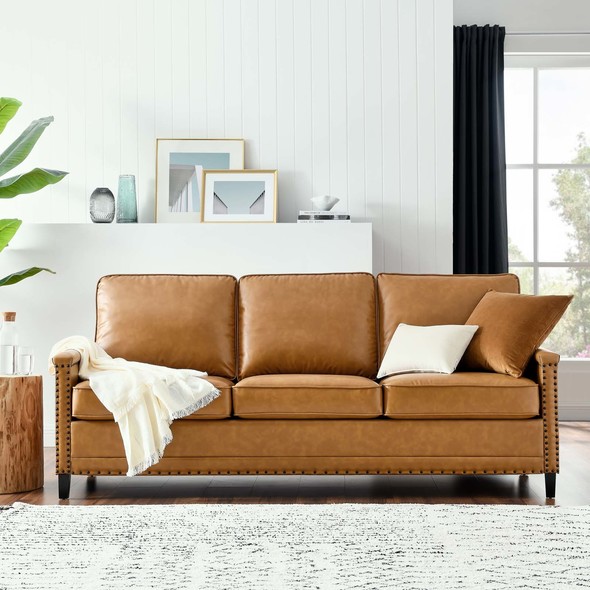 popular sectional couches Modway Furniture Sofas and Armchairs Tan