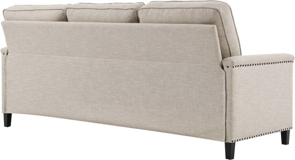 gray and black sectional couch Modway Furniture Sofa Sectionals Beige