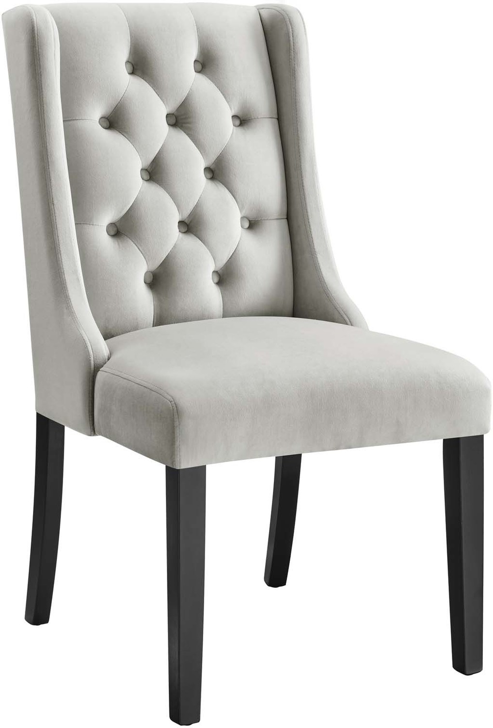 best fabric for dining chairs Modway Furniture Dining Chairs Light Gray