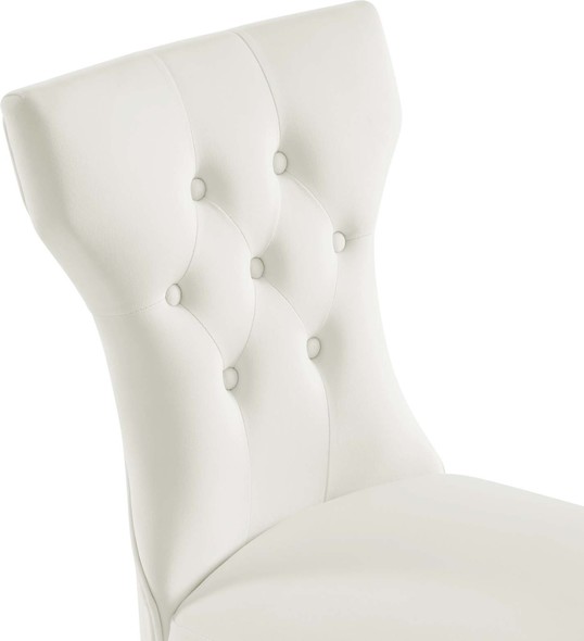baldwin dining chair Modway Furniture Dining Chairs White