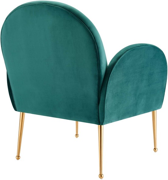 easy chair Modway Furniture Sofas and Armchairs Teal
