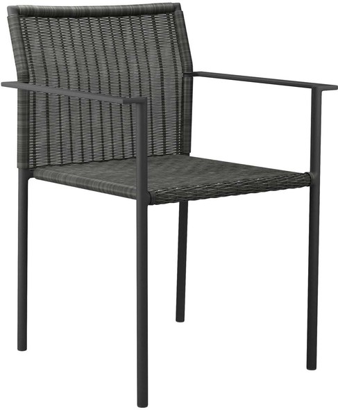 cheap chair set Modway Furniture Dining Sets Charcoal
