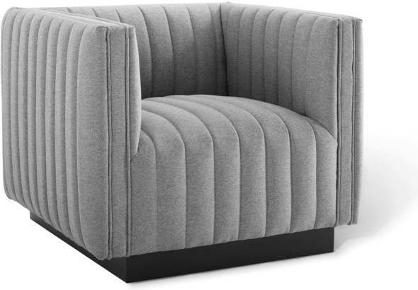blue statement chair Modway Furniture Sofas and Armchairs Chairs Light Gray