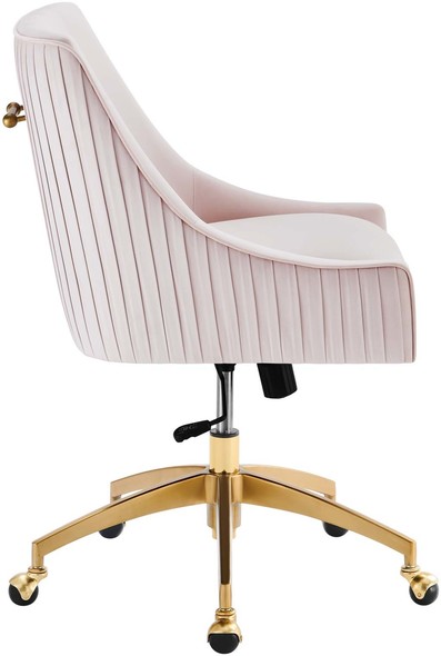 gaming chair with folding arms Modway Furniture Office Chairs Pink