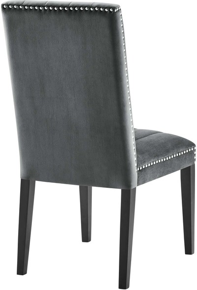 used dining sets near me Modway Furniture Dining Chairs Gray