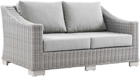 outdoor corner seat cushions Modway Furniture Sofa Sectionals Light Gray Gray