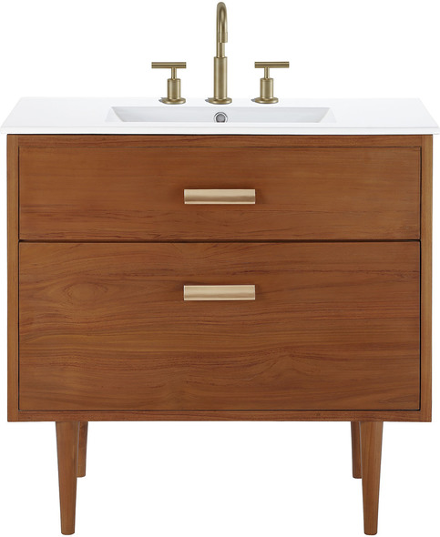 small powder room vanity ideas Modway Furniture Vanities Natural White