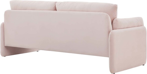 pull out sofa bed couch Modway Furniture Sofas and Armchairs Pink