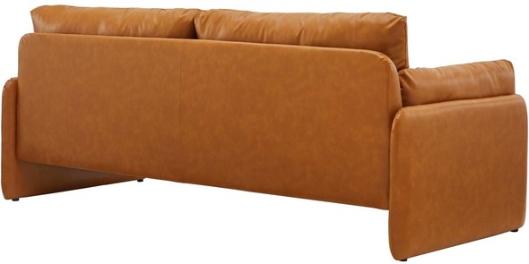 blue couch Modway Furniture Sofas and Armchairs Tan