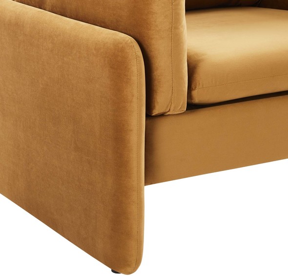 neutral chair Modway Furniture Sofas and Armchairs Cognac