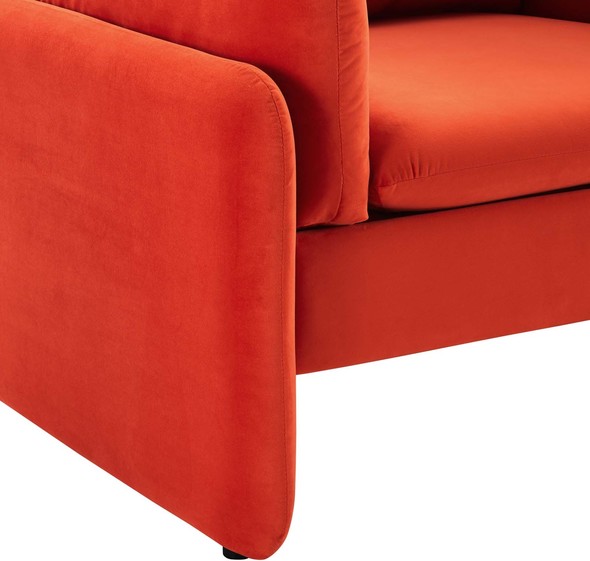 laydown chair Modway Furniture Sofas and Armchairs Orange