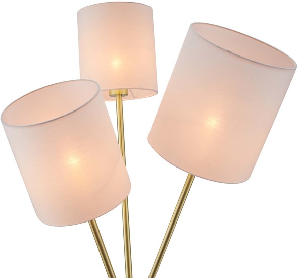 large light shade Modway Furniture Floor Lamps Gold