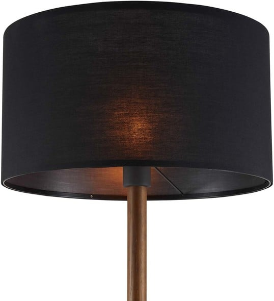 corner lamp floor Modway Furniture Floor Lamps Black Walnut