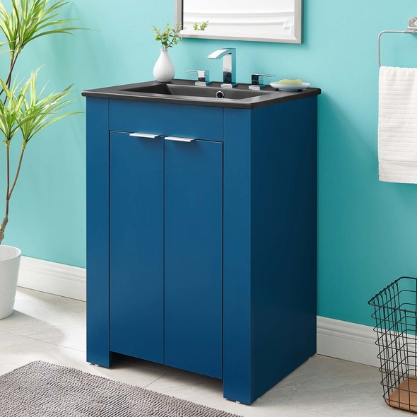 best free standing bathroom cabinets Modway Furniture Vanities Navy Black