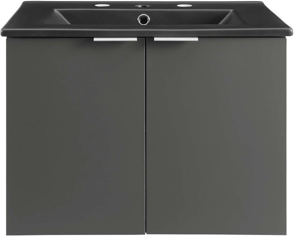 bathroom vanity units suppliers Modway Furniture Vanities Gray Black