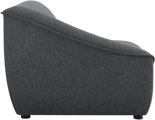 cheap gray sectional couch Modway Furniture Sofas and Armchairs Charcoal