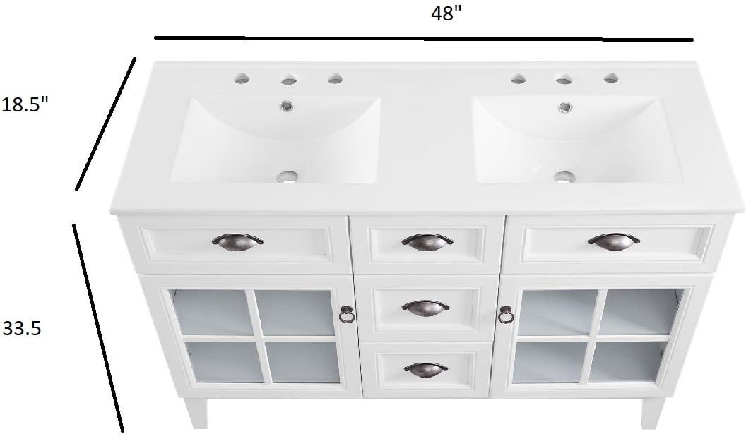 quartz countertops for bathrooms Modway Furniture Vanities Bathroom Vanities White White