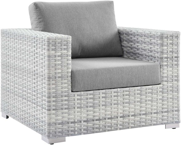outdoor furniture and decor Modway Furniture Sofa Sectionals Light Gray Gray