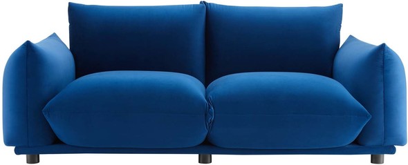 navy blue sectional sleeper sofa Modway Furniture Sofas and Armchairs Navy