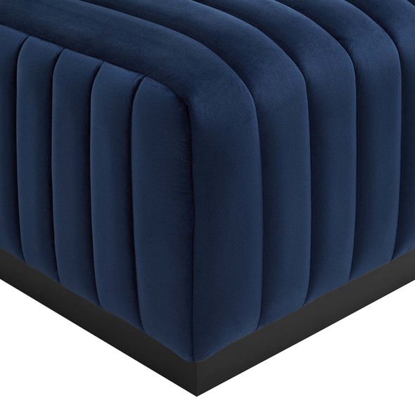 teal turquoise accent chair Modway Furniture Sofas and Armchairs Black Midnight Blue