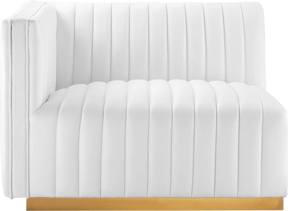 sofa couch for bedroom Modway Furniture Sofas and Armchairs Gold
