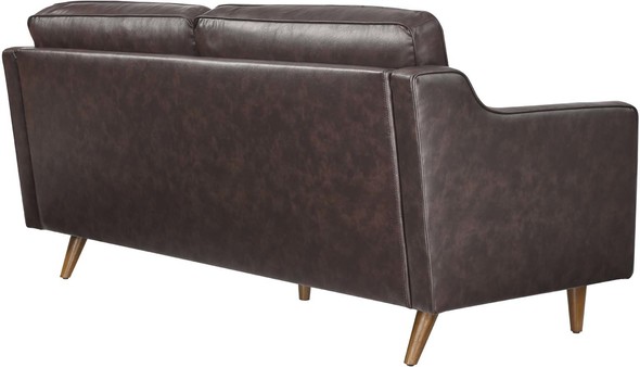sectional couch convertible Modway Furniture Sofas and Armchairs Brown