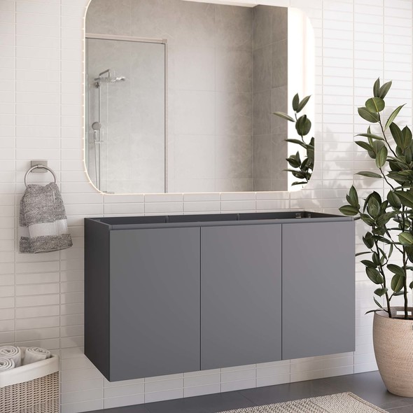 complete bathroom vanity sets Modway Furniture Vanities Gray