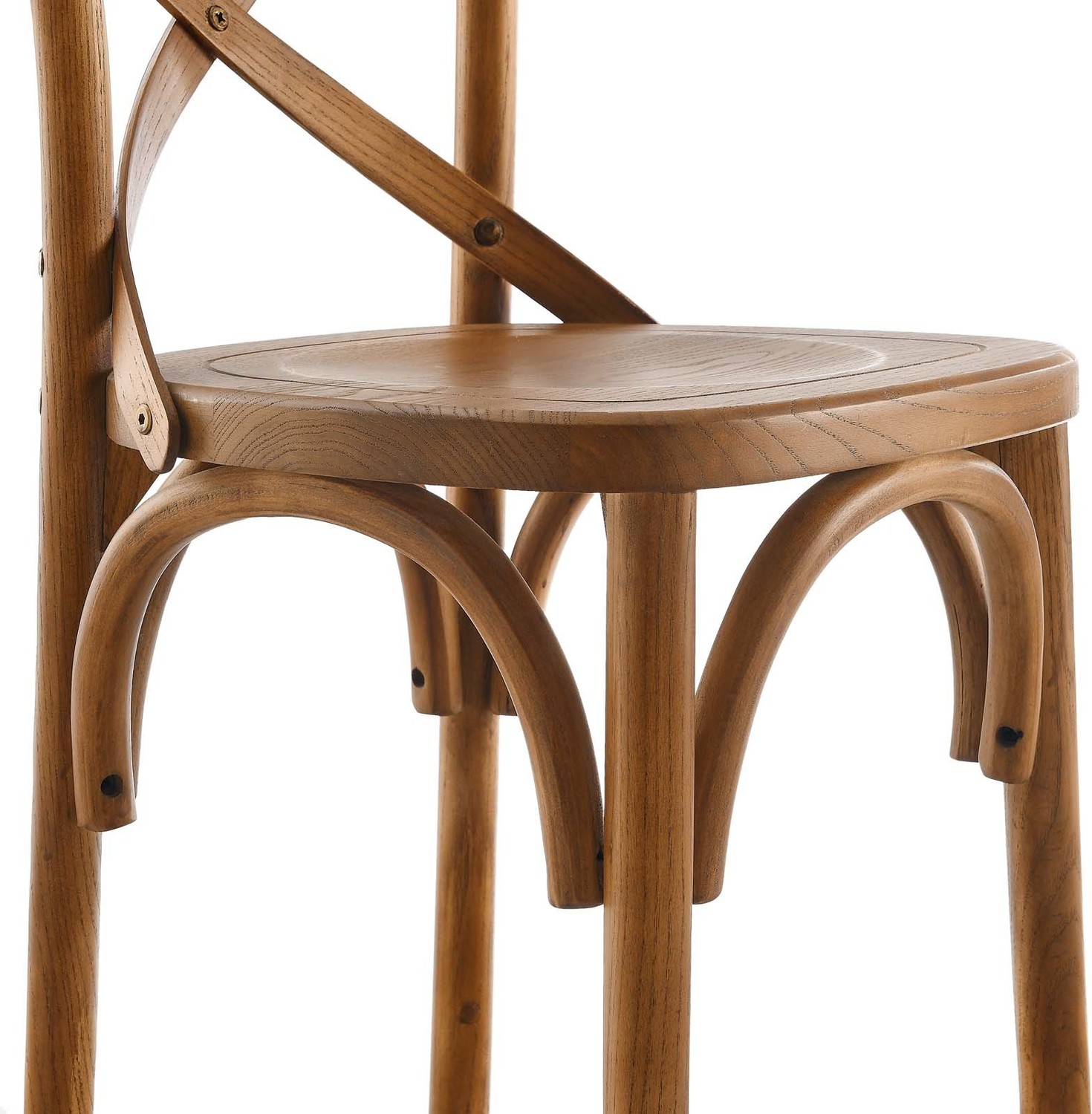 under table stools Modway Furniture Walnut