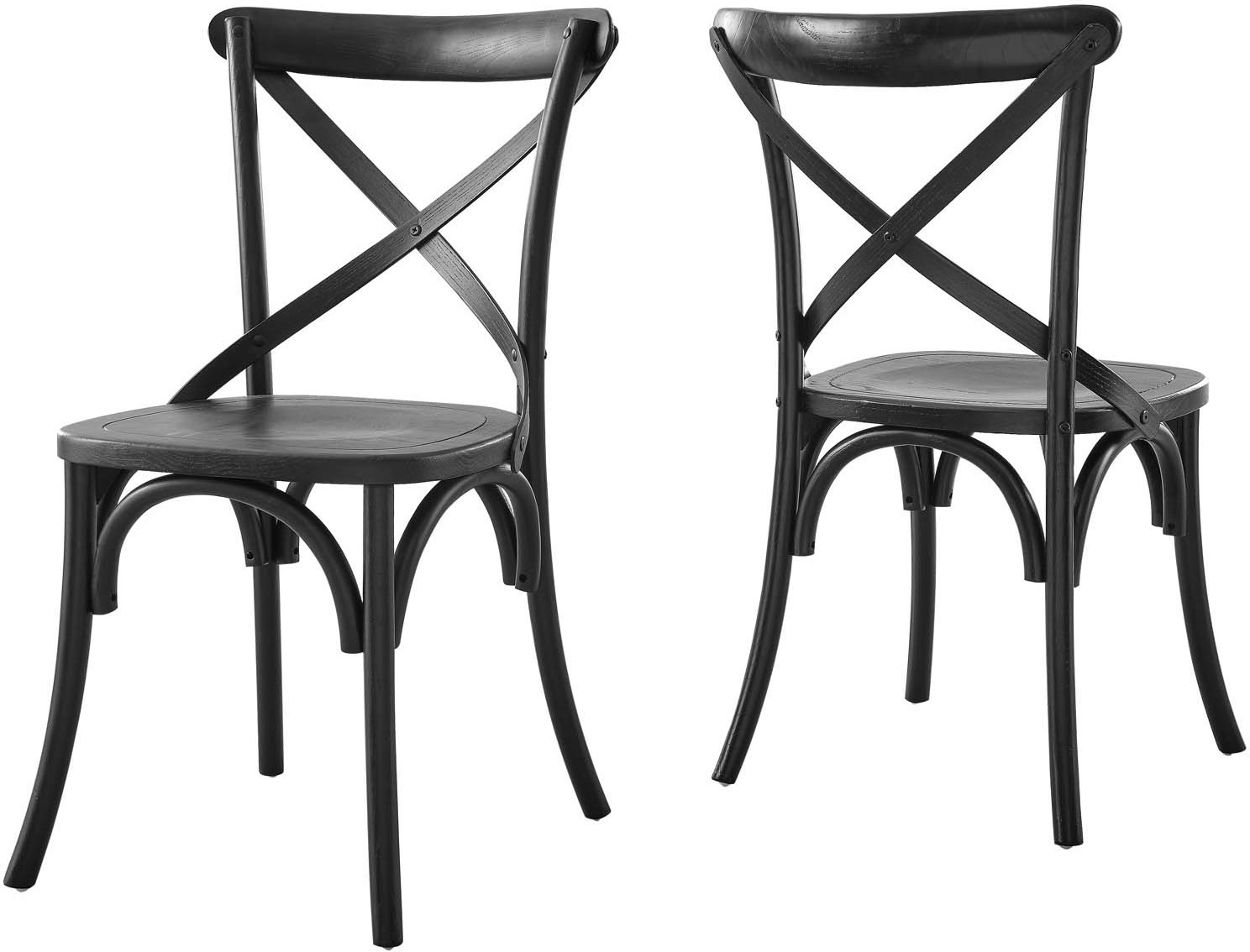 pale green dining chairs Modway Furniture Black