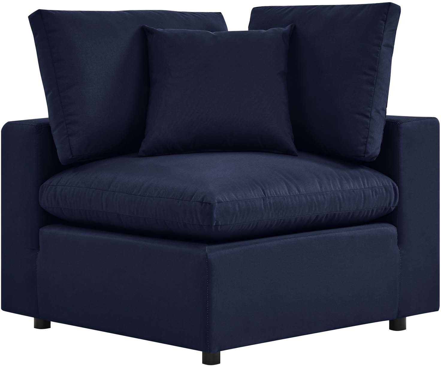 couch gray sectional Modway Furniture Sofa Sectionals Navy
