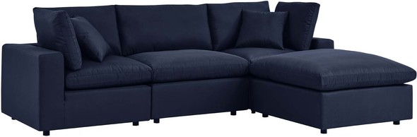 the best sectional sofa Modway Furniture Bar and Dining Navy