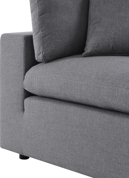 loveseat sectional sleeper Modway Furniture Sofa Sectionals Gray