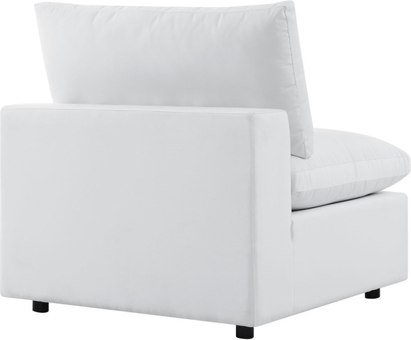 blue velvet sofa Modway Furniture Sofa Sectionals White