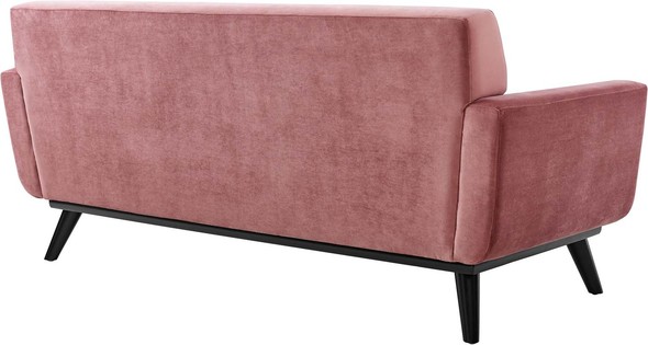 velvet modern sectional Modway Furniture Sofas and Armchairs Dusty Rose