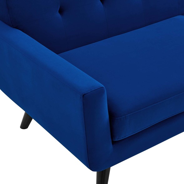 b sofa Modway Furniture Sofas and Armchairs Navy