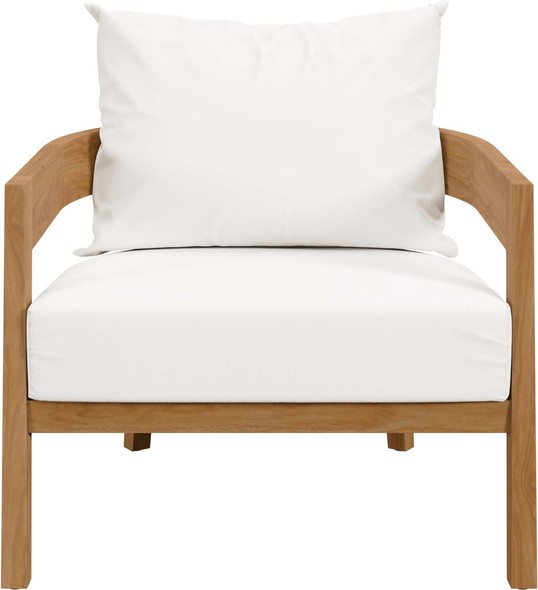 accent chairs for bedroom Modway Furniture Daybeds and Lounges Natural White
