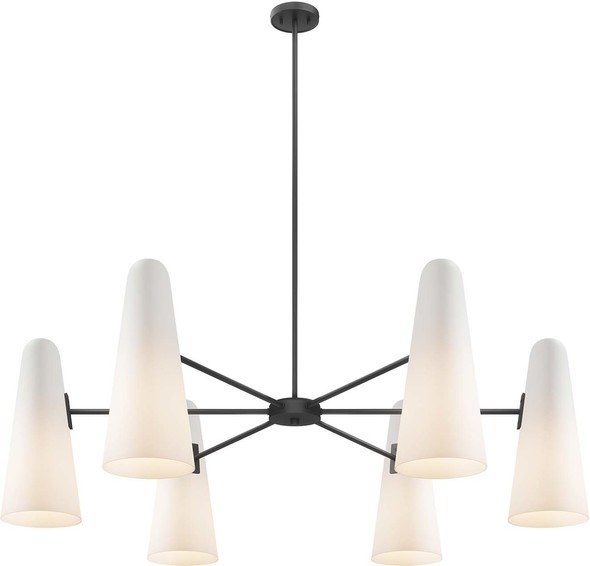 chandelier how to install Modway Furniture Ceiling Lamps Chandelier Opal Black