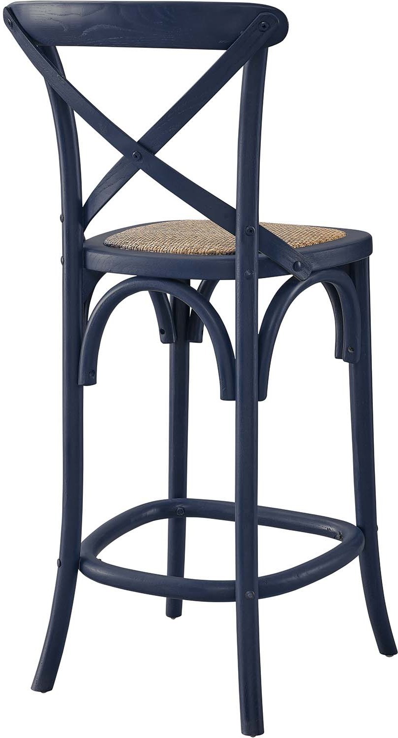 bar stools for sale set of 4 Modway Furniture Midnight Blue