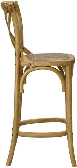 modern grey bar stools Modway Furniture Natural